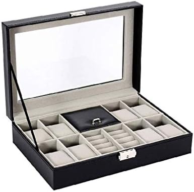 UxZDX Cujux nakit kutija-nakit Organizator sa mini putne futrole, kožni dizajn sa baršunastim unutrašnjošću