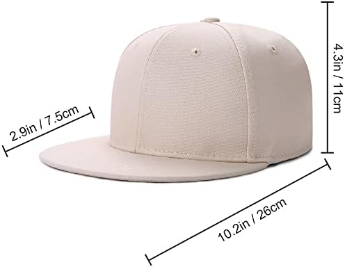 Prilagođeni tekst / logo vezeni šešir - Snapback Unisex ravni račun - vanjski sport