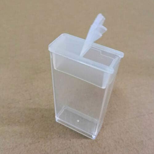 VEFSU perle kutija mreža transparentan kutija za pohranu nakit slučaj DIY stakleni kontejner prikaz Housekeeping