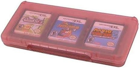 Assecure pink 6 držač igra kartica za Nintendo 3DS, DS, DS lite, DSi & DSi.