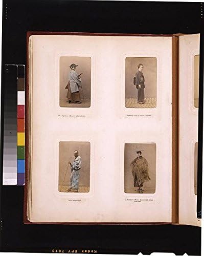 HistoricalFindings Fotografija: Japanski Oficir,Djevojka Zatvorena Haljina,Slijepi Šamponir,Maser,Slamnata