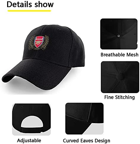 Arsenal F.C. Hat za odrasle Unisex Classic Podesivi sendvič bejzbol kape kape za muškarce i žene