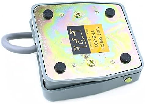 CZKE 1kom nožni prekidač za trenutnu kontrolu električne pedale SPDT Grey TFS-201 16mm