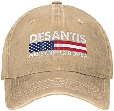 Bagme Desantis Hat Desantis 2024 Napravite Ameriku Florida Hat za muškarce Tata Hats Trendy Cap