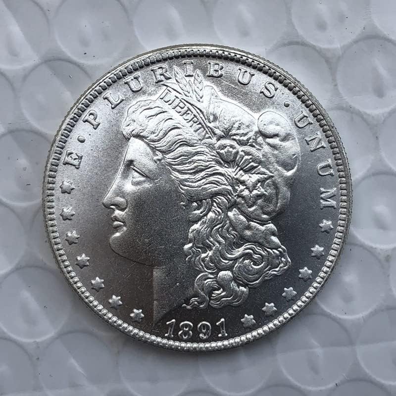 1891C izdanje American Morgan Coin srebrni dolar mesingani srebrni antikni čepovi inozemnih kovanica