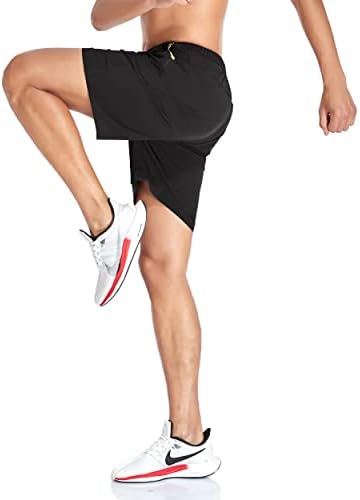 Selovzz muške teretane Shorts Sportski brzi suhi trening trčanje ili casual trening kratki sa džepovima