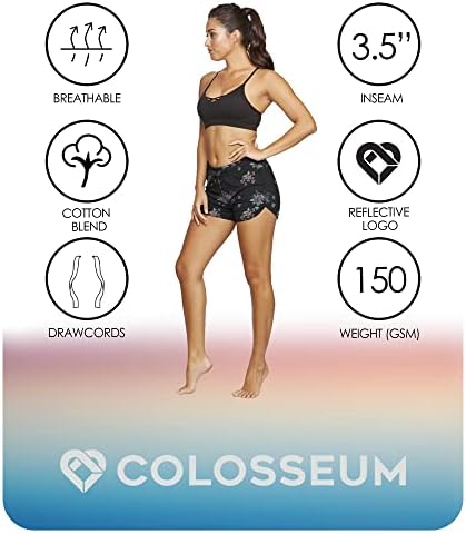 Colosseum Active Women Simone Pamuk Blend Yoga i trčanje kratki