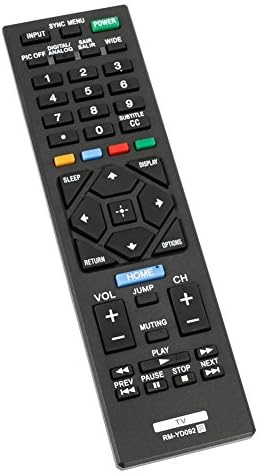 New RM-YD092 Replaced Remote fit for Sony TV KDL-32R400A KDL-40R450A KDL-46R453A KDL-46R450A KDL-40R471A