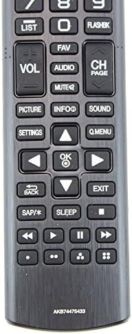 AKB74475433 TV Remote Control Replacement for LG TVs