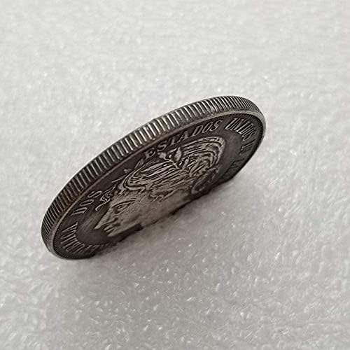 Challenge Coin Antique Crafts 1917 Ruski novčići Yuan Dadou Memorial Coin 1860coin Kolekcija kolekcija kovanica