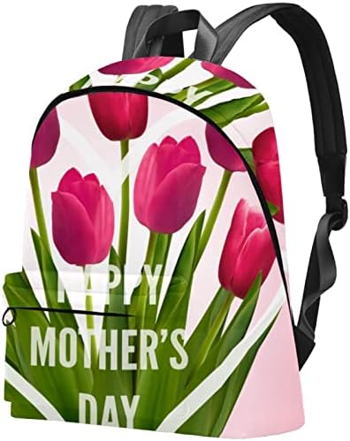 VBFOFBV ruksak za laptop, elegantan putnički ruksak casual pasiva za ramena za muškarce, žene, sretan majčin
