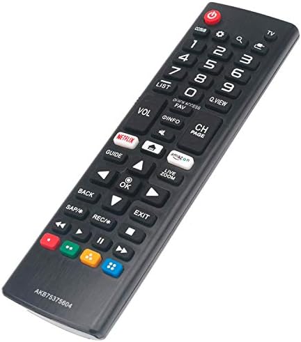 New AKB75375604 Replacement Remote Control fit for LG LED TV 32LK610BBUA 32LK610BPUA 43LK5700BUA 43LK5700PUA
