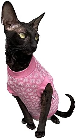 Kotomoda Cat's T-shirt Pink Sphynx i gole mačke