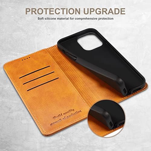 Taneny futrola za iPhone 14 Pro, luksuzna PU kožna torbica za novčanik Folio futrola za telefon sa držačem