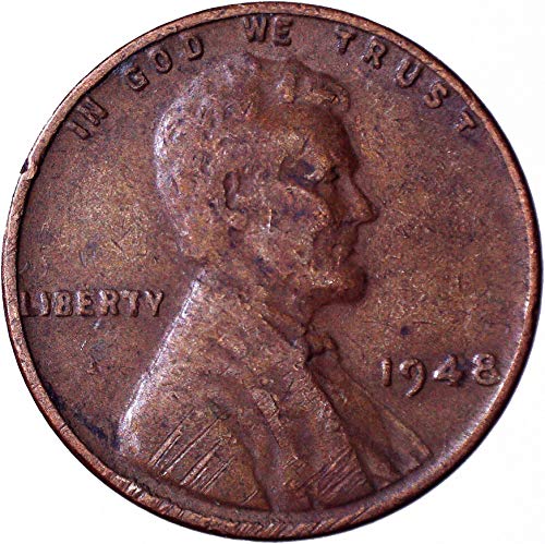 1948 Lincoln pšenični cent 1c vrlo dobro