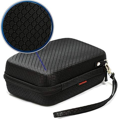 Navitech Crna tvrda GPS torbica kompatibilna sa Garmin Zumo 396lmt-s satelitskim navigacionim sistemom za