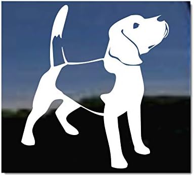 Naljepnica za naljepnicu naljepnice za vinil prozora Beagle Dog