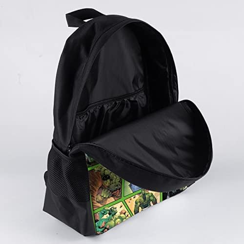 GCNQAT backpack backpack Super Hero ruksaci 17-inčni anime knjigovodbe za dječake Djevojke Travel Aktivnosti