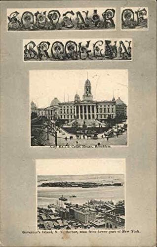 Souivenie of Brooklyn Brooklyn, New York NY originalna antička razglednica 1911