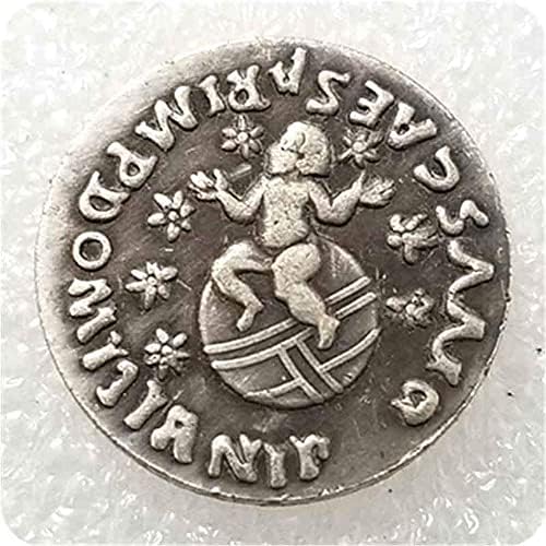 Drevne rimske kovanice-komemorativne kovanice kralja filozofi-neobičnim vagabond nikl kominiranjem