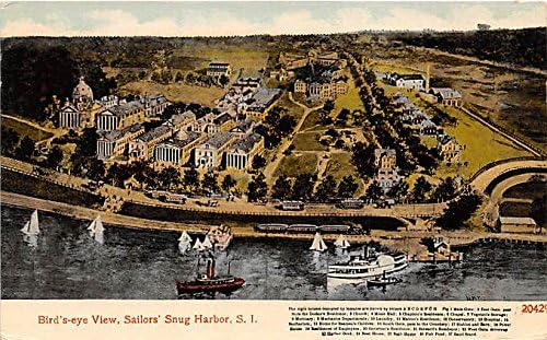 Mornari Snug Harbor, S. I., New York Razglednica