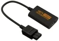 Outspot N64 Premium AV Adapter Converter w / HD kabl N64 na HDMI za N64/NGC / SNES režim prikaza PAL / NTSC