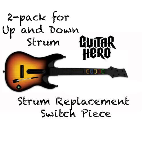 2 paket gitara heroj Svjetska turneja Strum Strummer Switch Repair Xbox 360 Ps3 Wii GHWT
