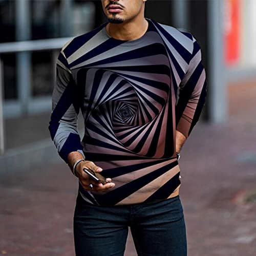 Muški grafički Tees Novelty 3D Print majice Hip Hop modni kratki rukav ljetni Casual Crewneck Top Trendy