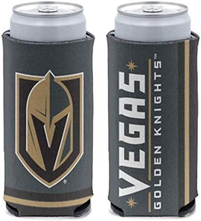 WinCraft NHL Vegas Golden Knights Slim Can Cooler, Timske boje, Jedna veličina