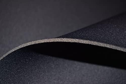 3mm prozračna neoprenska tkanina AirFoam, Crni neoprenski materijal po kvadratnom metru, Scuba Techno Stretch