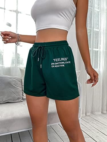 Verdusa ženski izvlačenje elastičnih struka Sportske kratke hlače