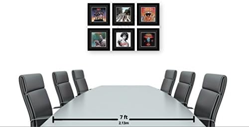 Kreativni okviri za slike 15 x 15 LP Vinilni poklopac za snimanje okvira sa Crnom prostirkom, umetkom za