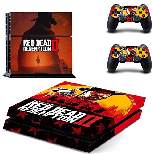 Igra GRed Deadf i Redemption PS4 ili PS5 skin naljepnica za PlayStation 4 ili 5 konzolu i 2 kontrolera naljepnica