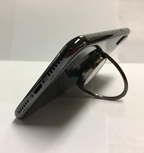 3Droza Taiche - akrilna slika - šesterokutni uzorak - uzorak saća u nijansama sive i ružičaste - telefonski prsten