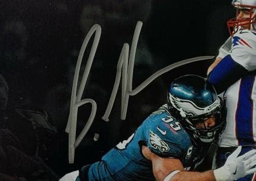 Brandon Graham potpisao 8x10 orlova Super Bowl 52 Spotlight FOTO JSA - AUTOGREME NFL Photos