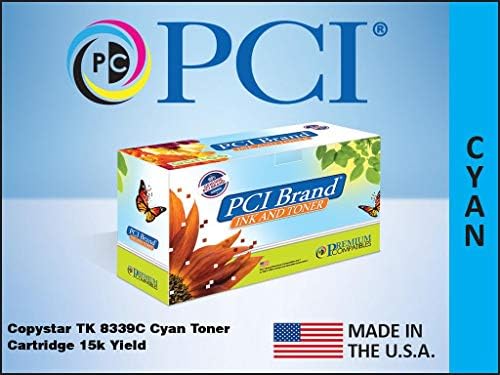 Premium Compatibles Inc. PCI Brend kompatibilna toner kaseta za toner za COPYSTAR TK-8339C CYAN TONER CARTRIDGE 15K