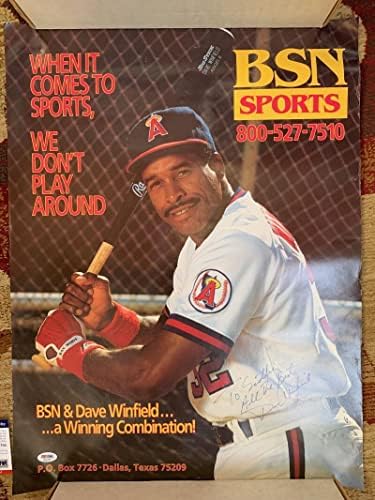 Dave Winfield Poster Photo Automatski potpisan autogram PSA PSA / DNA bejzbol BSN Sports - Autographing