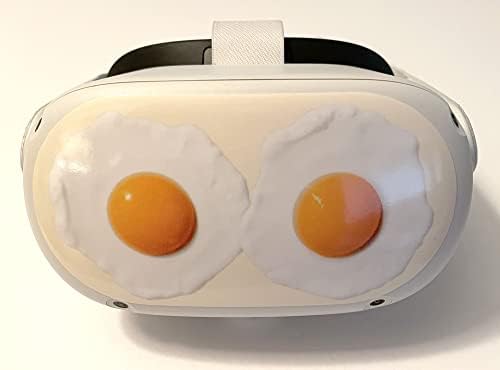Egg Eyes Decal za Quest 2 VR slušalice - Meta / Oculus - Sjajno vinil naljepnica