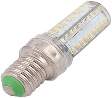 Novo Lon0167 AC 220V istaknuto 4W E14 3014SMD pouzdana efikasnost LED kukuruzna sijalica 72-LED silikonska lampa Zatamnjena toplo Bijela