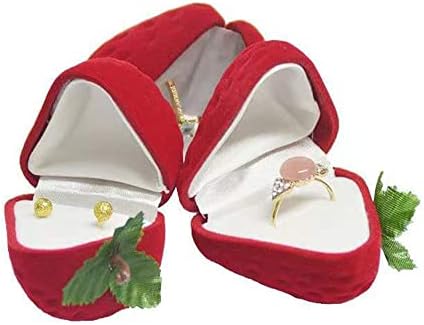 Jagoda prsten kutija Creative vjenčani prsten slučaj nakit poklon kutija prsten Display Box za prijedlog