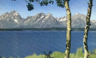 Nacionalni park Grand Teton, Wyoming razglednice