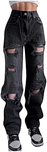Keusn Gothic pantalone za žene teretne hlače niske padobranske hlače za padobranske padobrane žene Y2K Work Terrout Hlače sa džepovima Srednja odjeća
