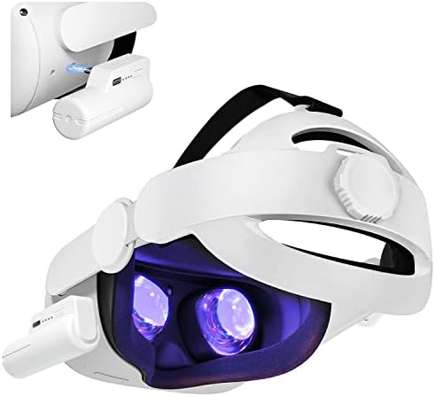 Saqico kaiš za glavu Baterija za oculus Quest 2