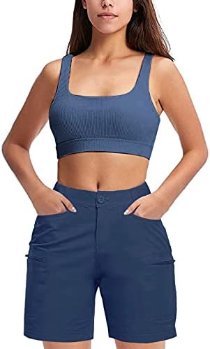 Ljetne kratke hlače za žene Casual Comfy Lounge Slaba kratke hlače Labavi moći Visoki kratke hlače Yoga