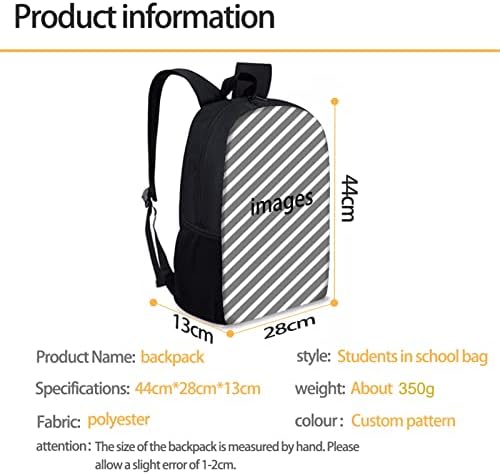 Pensura Cartoon Bulldog ruksak za tinejdžere za tinejdžerske djevojke slatke školske torbe casual putničke