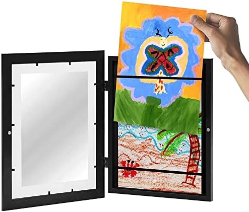 2pack dječji umjetnički okvir, okvir za dječje umjetničko djelo promjenjivo A4, 9,8 '' 'x13' 'dječji umjetnički