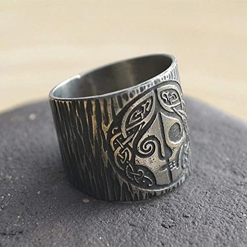 MIN HI-Norse mitologija Goddes hel prsten Viking Hela Runes nehrđajućeg čelika bend Celtics amajlija paganski