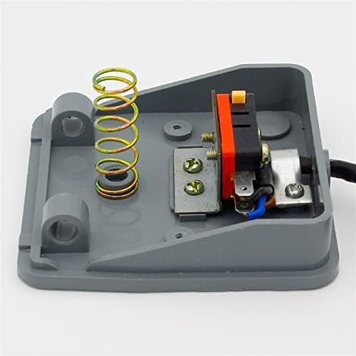 0-400V nožni prekidač za trenutnu kontrolu električne pedale za napajanje SPDT siva