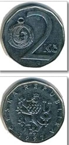 Europska češka 2 Kronard Godina nasumične strane kovanice poklon kolekcija