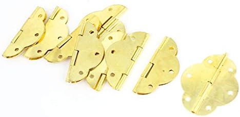NOVO LON0167 10 kom. Gold Tone Sklopivi pouzdan efikasnost ormarić za okretni ormar za ormariće za vrata